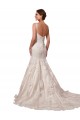 Sleeveless V-Neck Tulle & Lace Mermaid Bridal Wedding Dress Brisbane