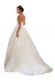 Sleeveless Ivory & Champagne Sweetheart Tulle & Lace Ball Gown Wedding Dresses Brisbane