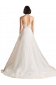 Sleeveless Sweetheart Low Back Tulle A-Line Bridal Wedding Dress Brisbane