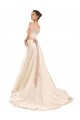 Sleeveless Off the Shoulder Lace A-Line Beach Wedding Dress Brisbane