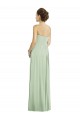 Sleeveless Sage Sweetheart Soft Chiffon A-Line Bridesmaid Dress Brisbane