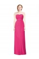 Sleeveless Azalea Strapless Soft Chiffon A-Line Bridesmaid Dress Brisbane