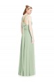 Sleeveless Halter Neck Chiffon A-Line Bridesmaid Dress / Evening Dress Brisbane