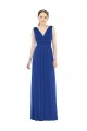 Sleeveless V-Neck Soft Chiffon A-Line Bridesmaid Gowns Brisbane