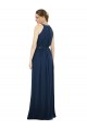 Sleeveless High Neck Soft Chiffon A-Line Bridesmaid Dress / Formal Dress Brisbane