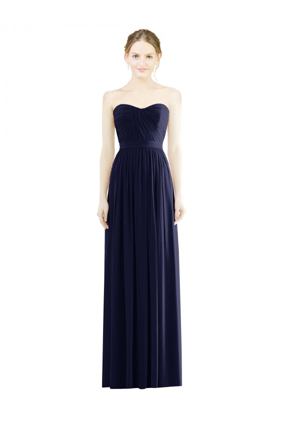 Sleeveless Sweetheart Soft Chiffon A-Line Formal Evening Gown / Bridesmaid Dress Brisbane