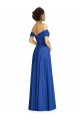 Cap Sleeves Off the Shoulder Soft Chiffon A-Line Semi Formal Evening Dress / Bridesmaid Dress Brisbane