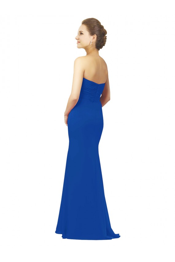 Sleeveless Sweetheart Chiffon A-Line Bridesmaid Dress / Evening Gowns Brisbane
