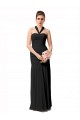 Sleeveless Halter Neck Chiffon Mermaid Bridesmaid Dress / Evening Dress Brisbane