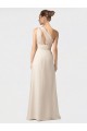 Sleeveless Black One Shoulder Soft Chiffon A-Line Bridesmaid Dress Brisbane
