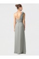 Sleeveless One Shoulder Soft Chiffon A-Line Bridesmaid Dress / Formal Dress Brisbane