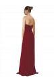 Sleeveless Burgundy Sweetheart Soft Chiffon A-Line Bridesmaid Dresses Brisbane