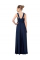Sleeveless Off the Shoulder Open Back Chiffon A-Line Bridesmaid Dress Brisbane