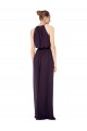 Sleeveless Pink Spaghetti Straps Chiffon A-Line Bridesmaid Dress Brisbane