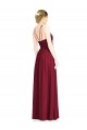 Sleeveless Halter Neck Open Back Chiffon A-Line Formal Dress / Bridesmaid Dress Brisbane