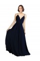 Sleeveless V-Neck Chiffon A-Line Bridesmaid Dress & Gowns Brisbane
