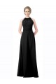Sleeveless Halter Neck Chiffon A-Line Formal Dress / Bridesmaid Dress Brisbane