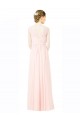 Sleeveless Sweetheart V-Back Soft Chiffon A-Line Bridesmaid Dress Brisbane