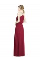 Sleeveless V-Neck Soft Chiffon A-Line Evening Gowns / Bridesmaid Dress Brisbane