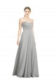 Sleeveless Sweetheart Open Back Soft Chiffon A-Line Bridesmaid Dresses Brisbane