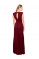 Sleeveless V-Neck Keyhole Back Soft Chiffon Mermaid Prom Dress / Bridesmaid Dress Brisbane