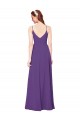 Sleeveless High Neck Soft Chiffon Sheath Bridesmaid Dress Brisbane