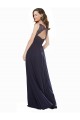 Sleeveless V-Neck Keyhole Back Soft Chiffon & Lace A-Line Bridesmaid Dress Brisbane