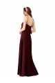 Sleeveless Spaghetti Straps Chiffon A-Line Bridesmaid Gowns Brisbane
