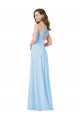 Sleeveless Spaghetti Straps Keyhole Back Chiffon A-Line Formal Dress / Bridesmaid Dress Brisbane