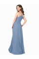 Sleeveless V-Neck Criss Cross Back Chiffon A-Line Bridesmaid Dress / Evening Dress Brisbane