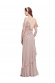 Sleeveless Off the Shoulder Chiffon A-Line Formal Dresses / Bridesmaid Dresses Brisbane