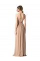 Sleeveless Halter Neck Open Back Soft Chiffon A-Line Bridesmaid Dress / Formal Dress Brisbane
