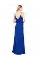 Sleeveless Sweetheart Low Back Soft Chiffon A-Line Evening Dress / Bridesmaid Dress Brisbane