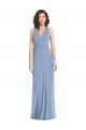 Sleeveless Halter Neck Open Back Soft Chiffon Trumpet Formal Evening Gown / Bridesmaid Dress Brisbane