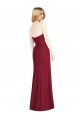Sleeveless Desert Rose Sweetheart Soft Chiffon Trumpet Bridesmaid Dress Brisbane