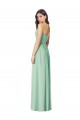 Sleeveless Mint Green Sweetheart Soft Chiffon Trumpet Bridesmaid Dress Brisbane