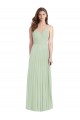 Cold Shoulder Spaghetti Straps Soft Chiffon Trumpet Semi Formal Evening Dress / Bridesmaid Dress Brisbane