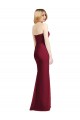 Sleeveless Hunter Sweetheart Soft Chiffon Trumpet Bridesmaid Dress Brisbane