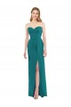 Sleeveless Hunter Sweetheart Soft Chiffon Trumpet Bridesmaid Dress Brisbane