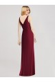 Sleeveless Royal Blue Sweetheart Soft Chiffon Mermaid Bridesmaid Dress Brisbane