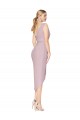 Sleeveless One Shoulder V-Back Soft Chiffon Mermaid High Low Evening Gown / Prom Dress / Bridesmaid Dress Brisbane
