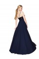 Sleeveless Spaghetti Straps Soft Chiffon & Sequin A-Line Semi Formal Evening Dress / Prom Dress / Bridesmaid Dress Brisbane