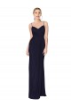 Sleeveless Spaghetti Straps V-Back Soft Chiffon Mermaid Bridesmaid Dress / Formal Dress Brisbane