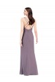 Sleeveless Sweetheart Criss Cross Open Back Soft Chiffon Column Formal Evening Gown / Bridesmaid Dress Brisbane