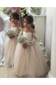 Long Sleeves Sweetheart Tulle & Lace Ball Gown Little Flower Girl Dress Brisbane