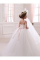 Sleeveless Sweetheart Tulle Ball Gown Flower Girl Dress Brisbane