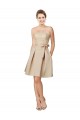 Sleeveless Sweetheart Satin & Lace A-Line Bridesmaid Dress Brisbane