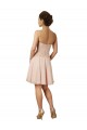Sleeveless Pink Sweetheart Soft Chiffon & Lace A-Line Bridesmaid Dress Brisbane