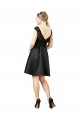 Sleeveless Illusion Neck V-Back Satin & Lace A-Line Bridesmaid Dress Brisbane