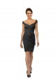 Sleeveless Off the Shoulder Soft Chiffon & Lace A-Line Bridesmaid Dress Brisbane